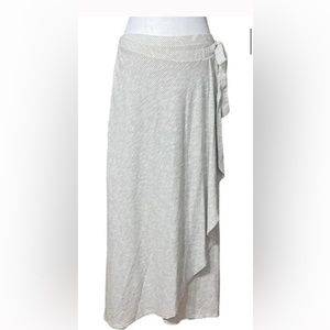 Susina wrap maxi skirt